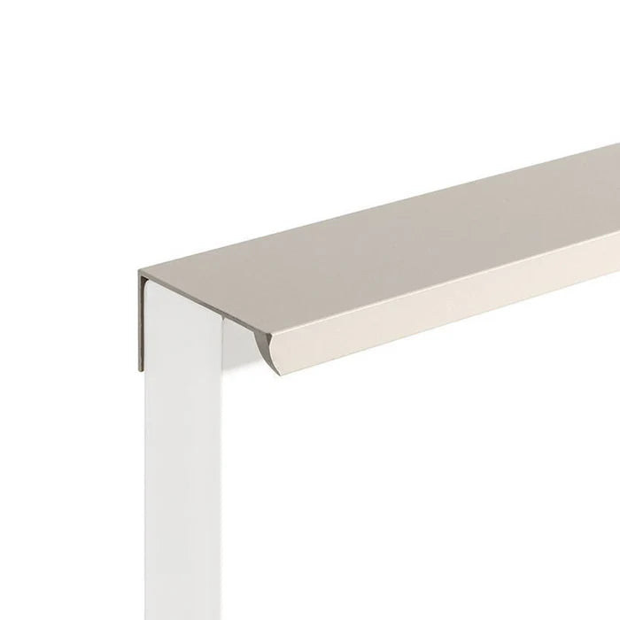 Grauer Aluminium Profilgriff für Küchenschränke