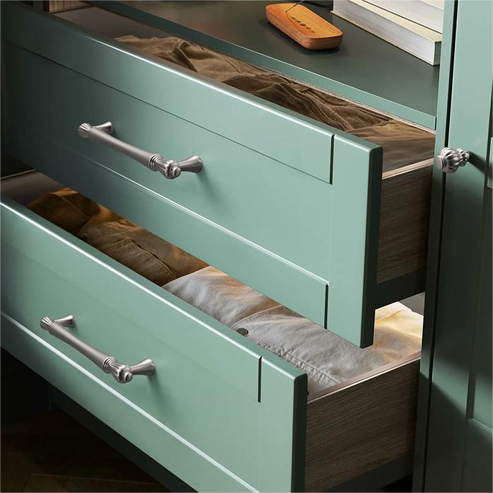 Silber Stangengriff für Küche & Schlafzimmer