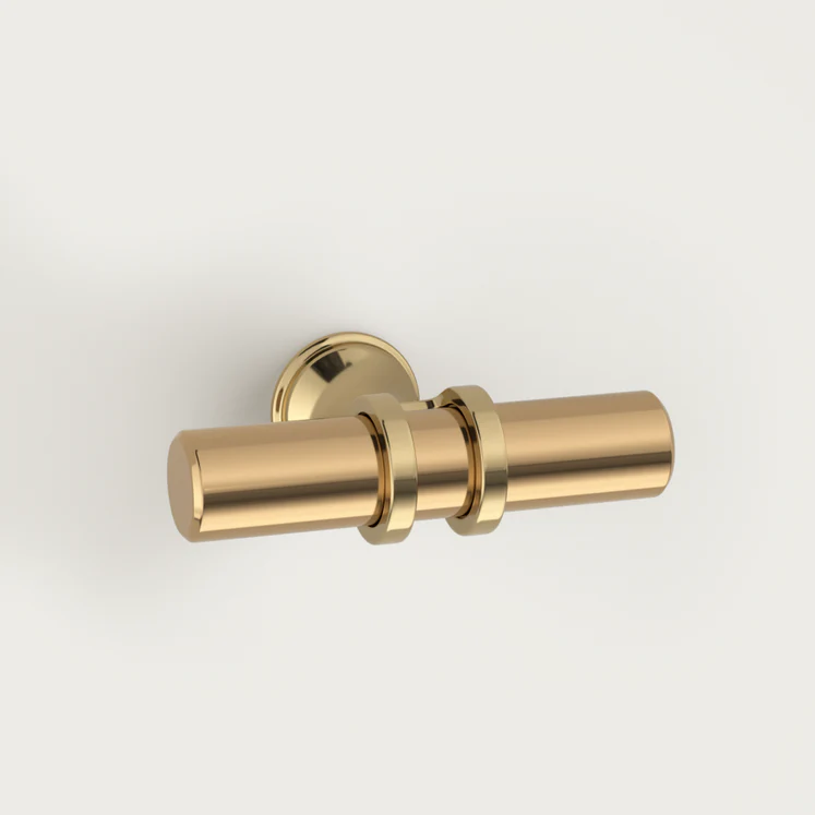 Eleganter Küchengriff im europäischen Stil aus Zinklegierung – Gold