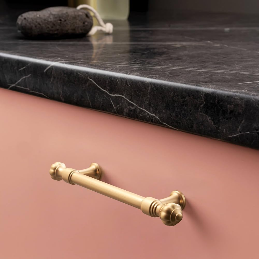 Goldene Kürbis-Küchengriffe für Schranktüren & Kommoden