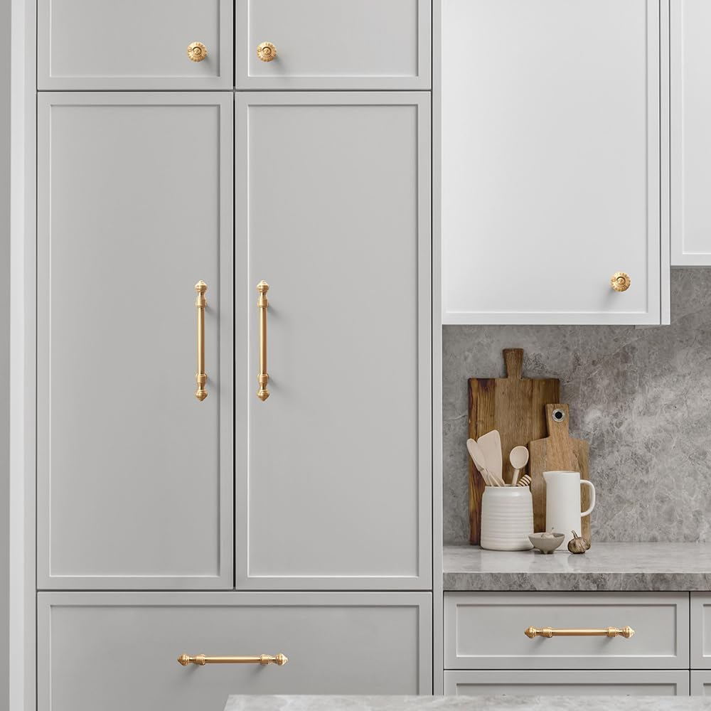 Goldene Kürbis-Küchengriffe für Schranktüren & Kommoden