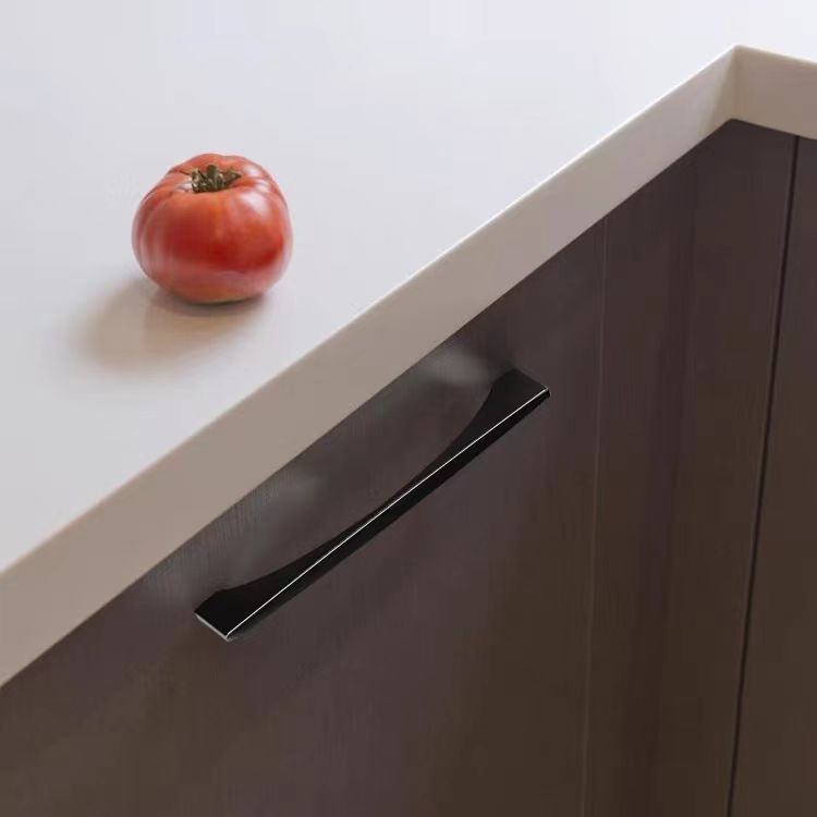 Mattschwarz Bow Küchengriffe – Aluminiumlegierung für moderne Küchen