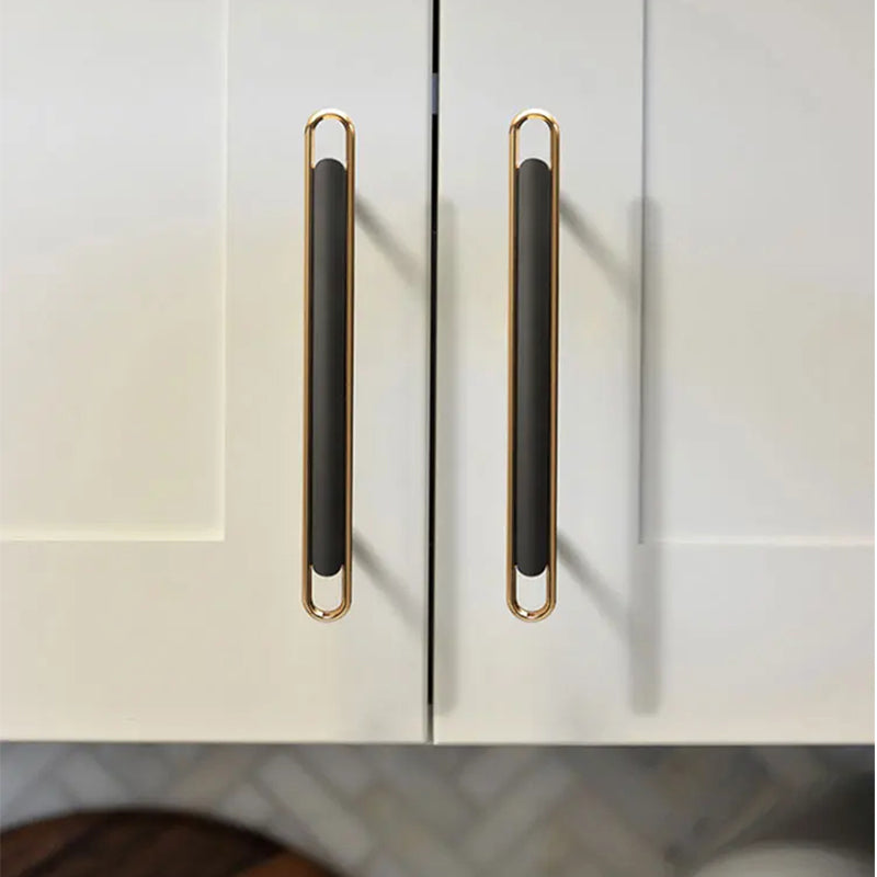 Schwarz Küche Küchengriffe Schubladengriffe