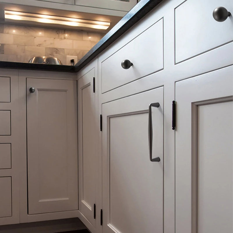 Modern Perlgrau Zinklegierung Küchengriff