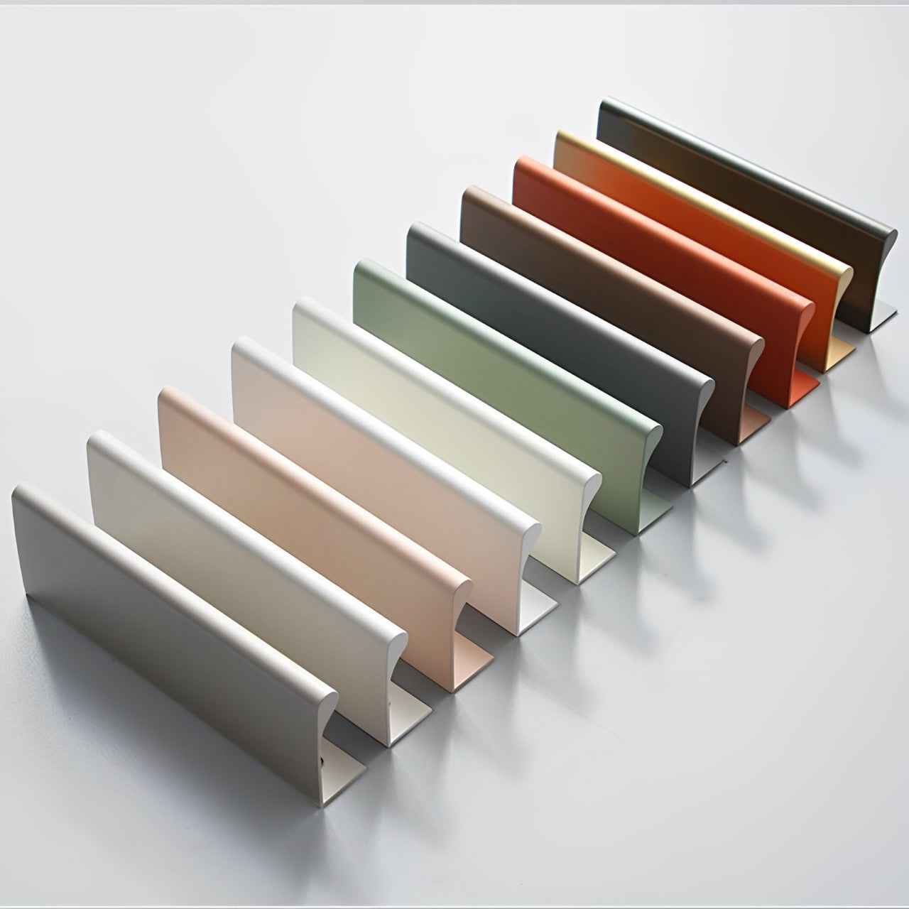 Farbenfroher unsichtbarer Aluminium-Griff – Griffleiste für Schubladen & Kleiderschränke