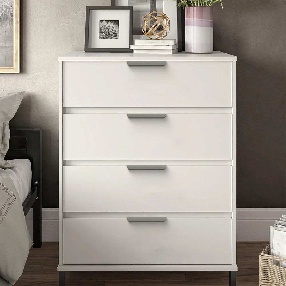 6er Set Graue Aluminium-Profilgriffe – Modernes Design für Küche & Schränke