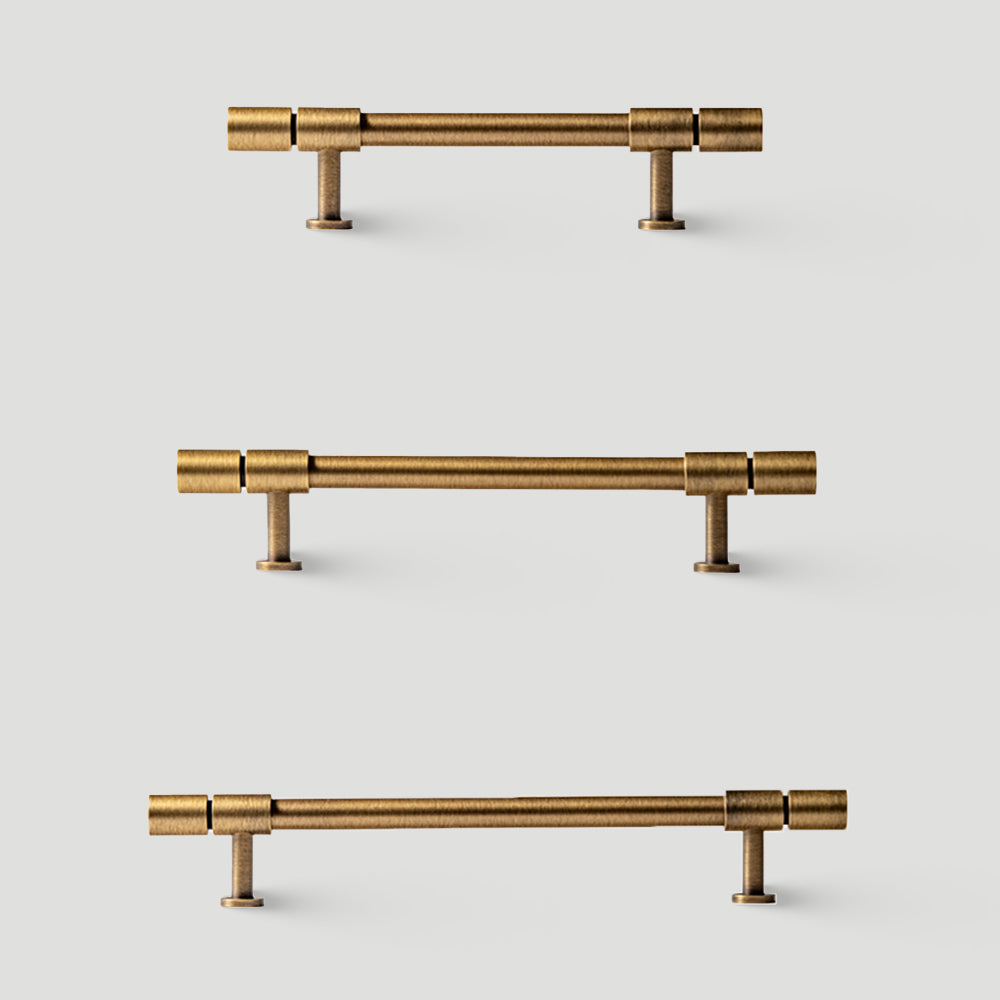Bronze Finish Messing T-Bar Küchen- und Schrankgriffe