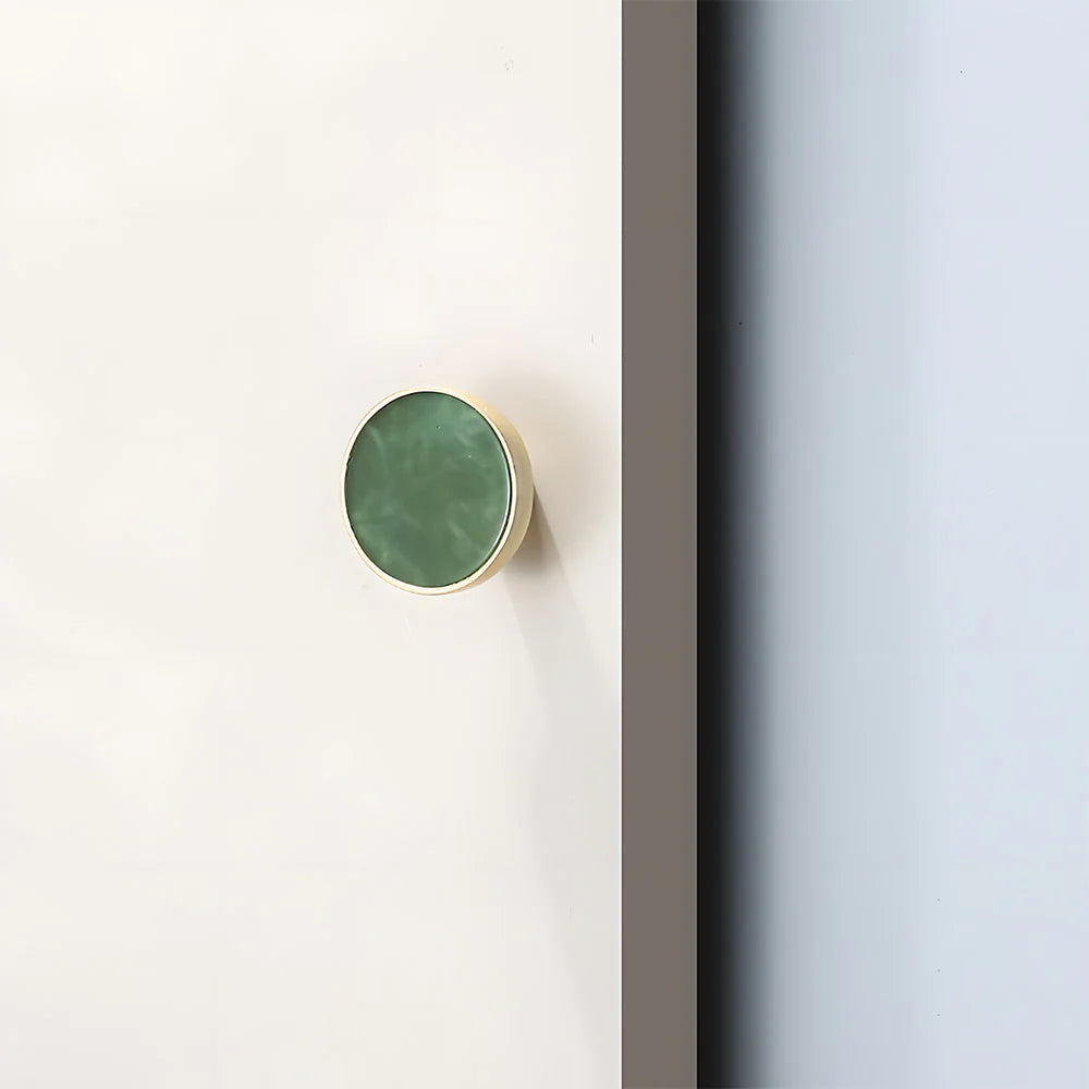 Grüne Runde Schrankknöpfe für Schlafzimmer