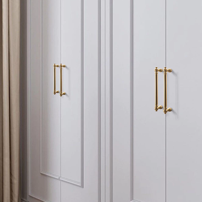 Goldene Kürbis-Küchengriffe für Schranktüren & Kommoden