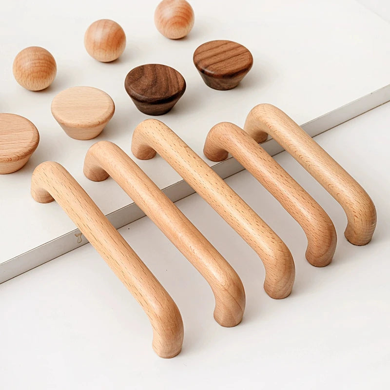 Wooden Küchengriffe Wardrobe Closet Dresser Schubladengriffe