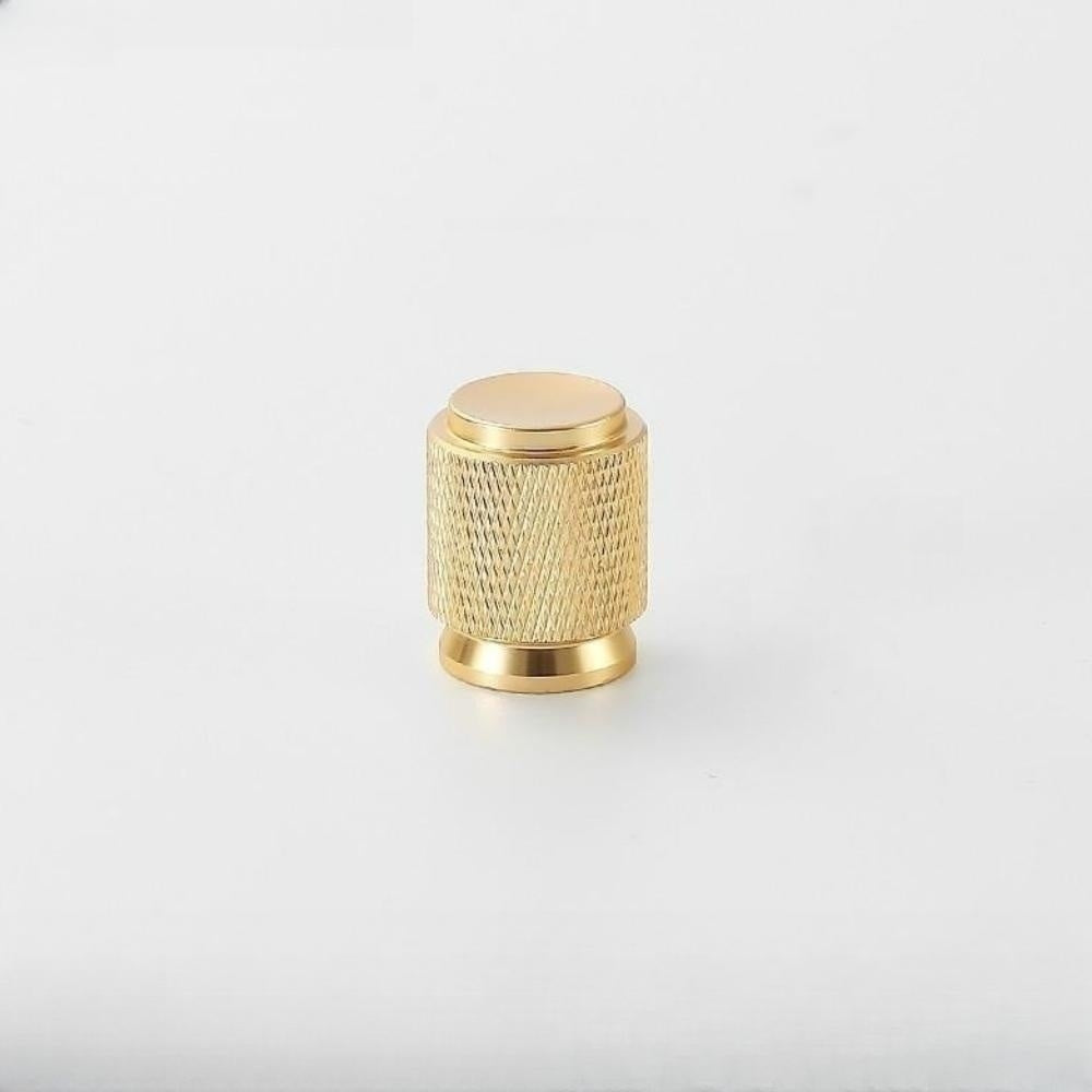Gerändelter Gold-Bar-Küchengriff für Schränke & Schubladen