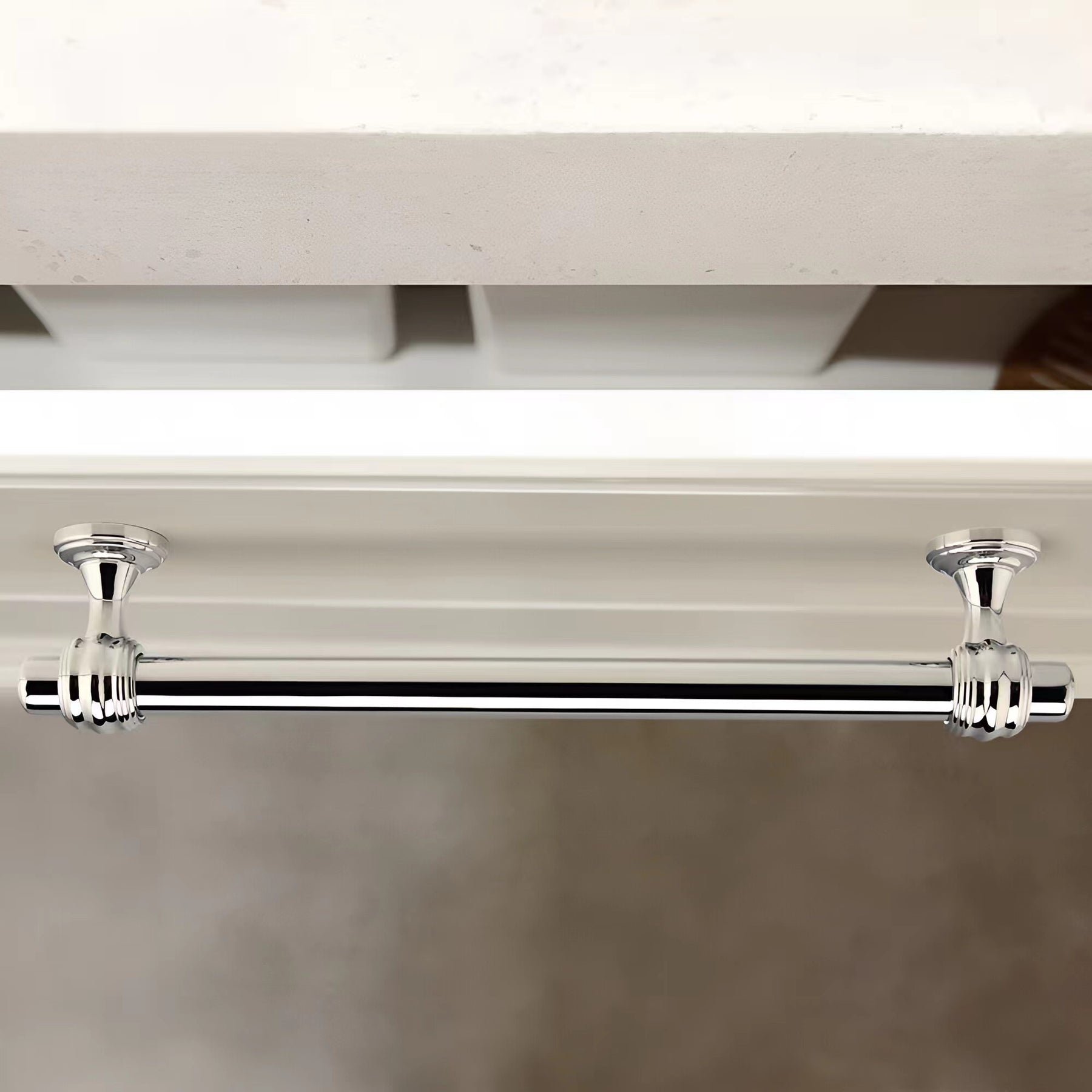 Silver Poliert Bar Küche Küchengriffe – Stilvolle Zinklegierungsgriffe für moderne Küchen