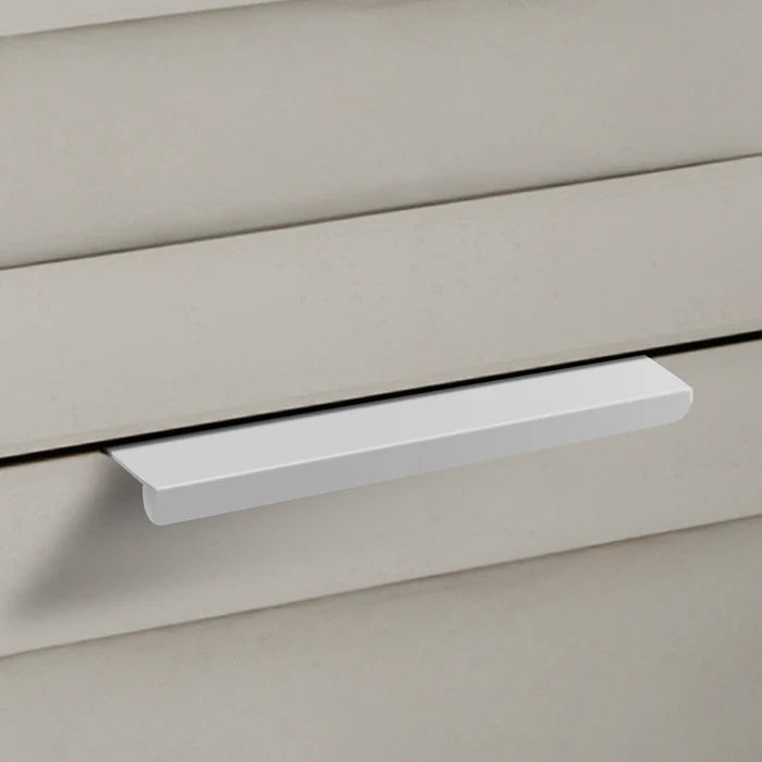 Weißer Aluminium Profilgriff für Küche & Schrank