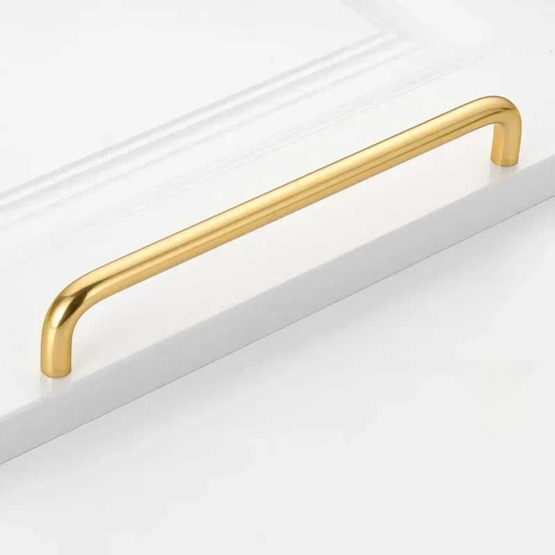 Goldene Aluminium-Küchengriffe – Modernes Design für Küche, Schränke & Kommoden