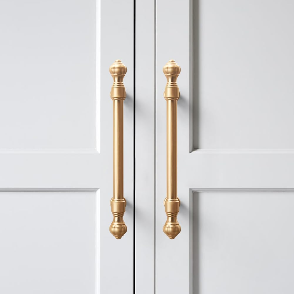 Goldene Kürbis-Küchengriffe für Schranktüren & Kommoden