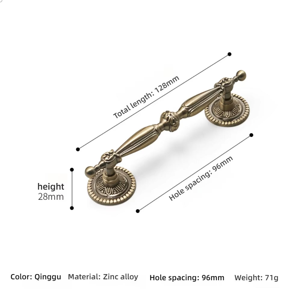 Retro Küchengriffe und Knöpfe Vintage Schubladengriffe