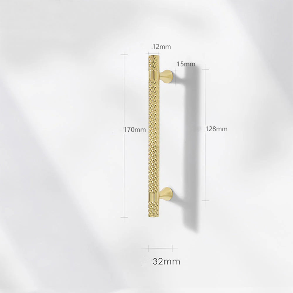 Gold Diamant-Design Schrank T-Bar Griff – Moderner Möbelgriff für Küche & Wohnraum