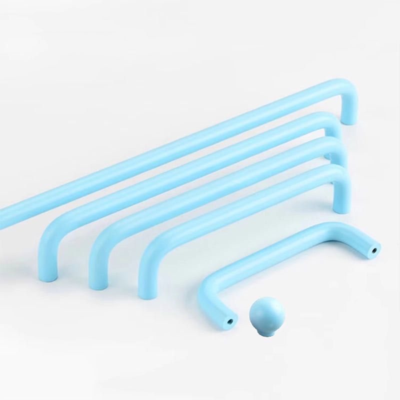 Blaue Macaron Kinderzimmer-Griffe – Für Schränke & Kommoden