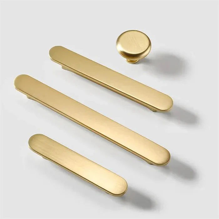 Gebürstet Gold Finish Schrank Bar Griff für Schränke & Schubladen