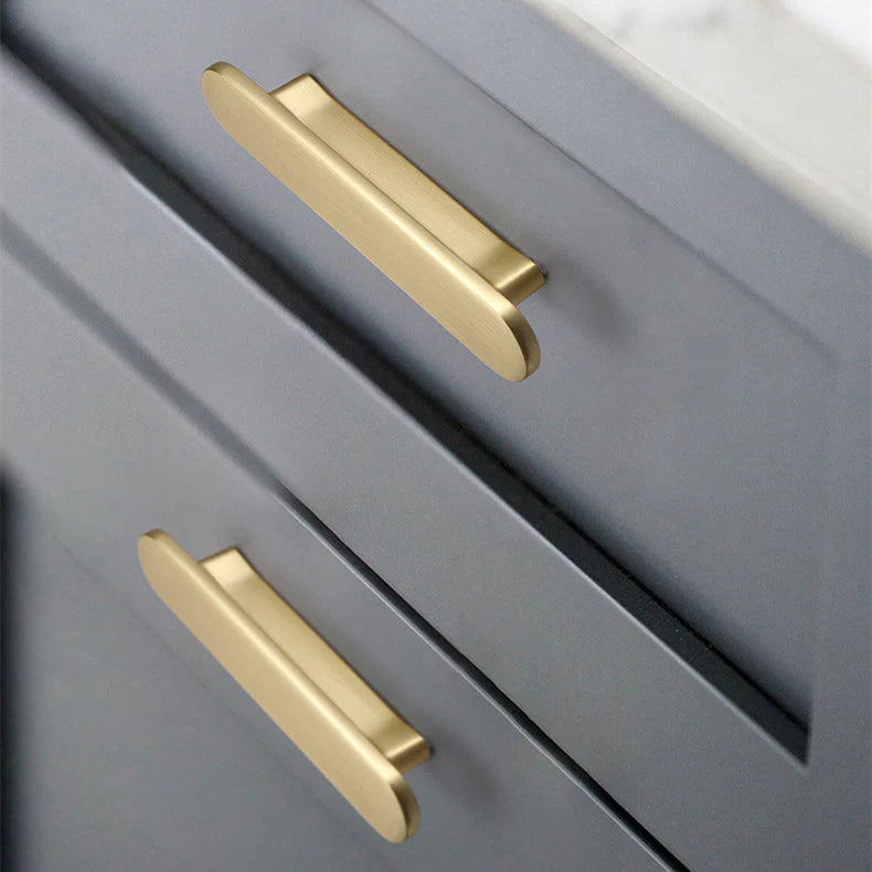 Gebürstet Gold Finish Schrank Bar Griff für Schränke & Schubladen