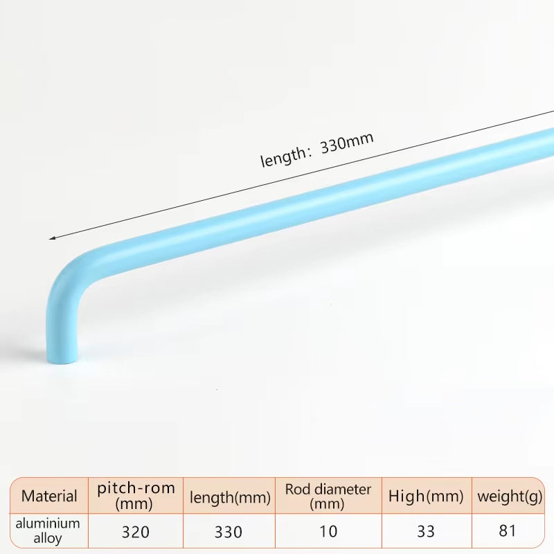 Blaue Macaron Kinderzimmer-Griffe – Für Schränke & Kommoden