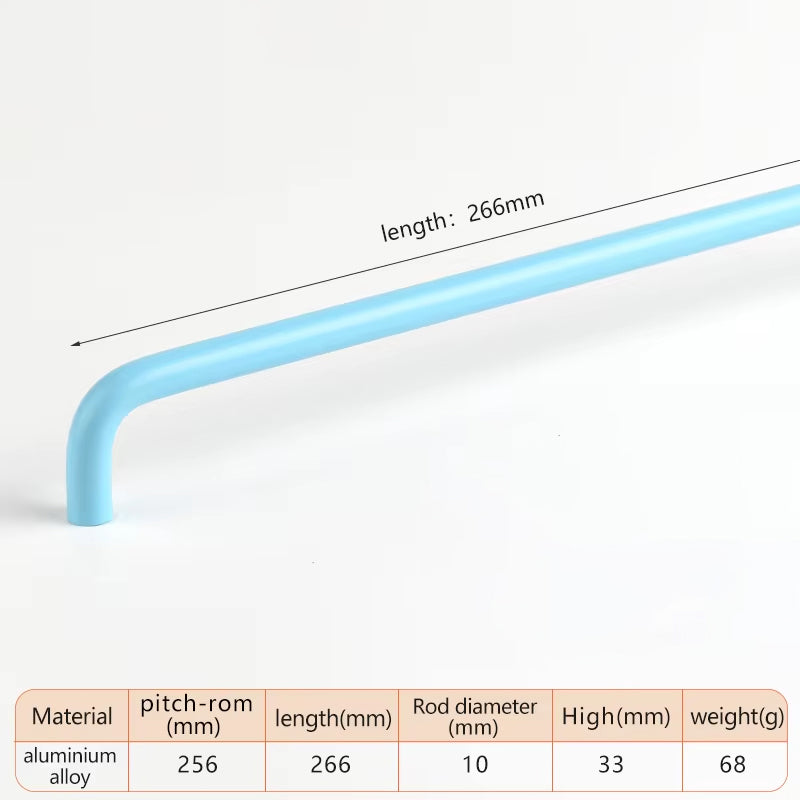 Blaue Macaron Kinderzimmer-Griffe – Für Schränke & Kommoden