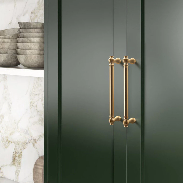 Goldene Kürbis-Küchengriffe für Schranktüren & Kommoden