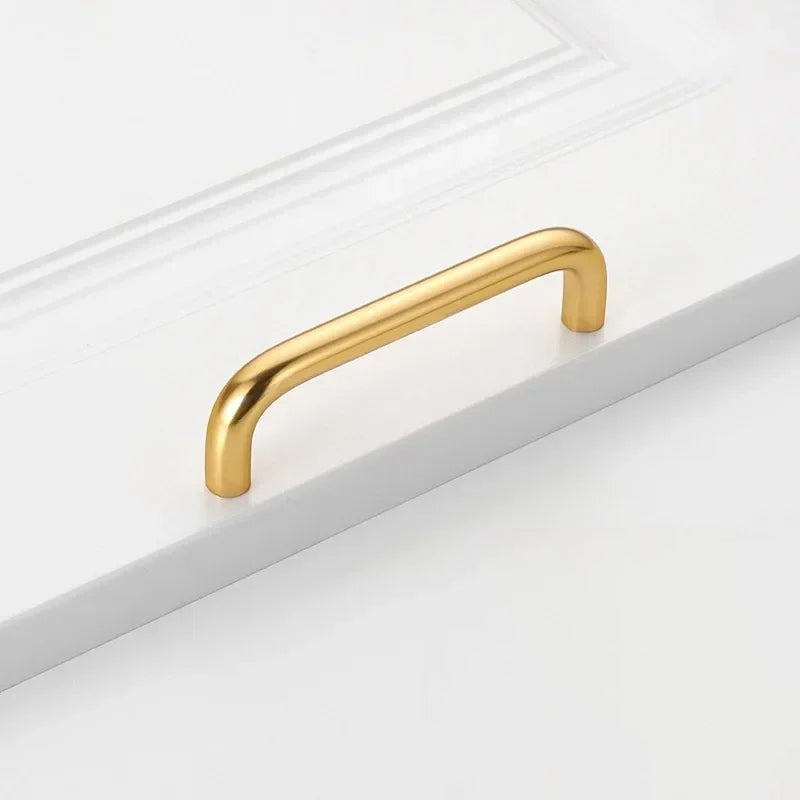 Goldene Aluminium-Küchengriffe – Modernes Design für Küche, Schränke & Kommoden