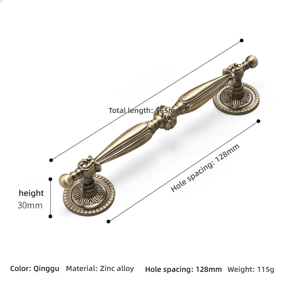 Retro Küchengriffe und Knöpfe Vintage Schubladengriffe