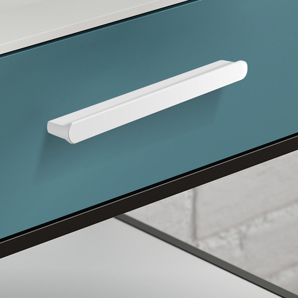 Großer weißer Aluminiumgriff – Schubladen- & Schrankgriff für Schlafzimmermöbel