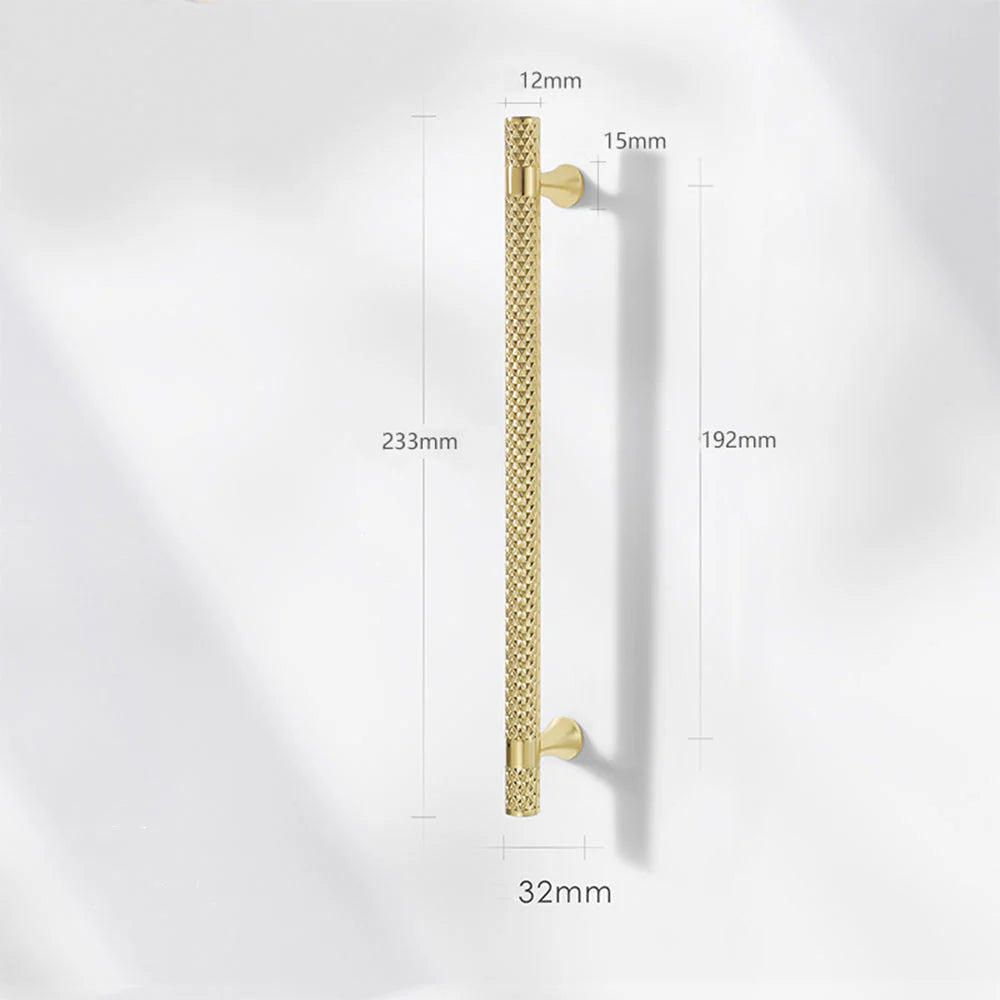 Gold Diamant-Design Schrank T-Bar Griff – Moderner Möbelgriff für Küche & Wohnraum