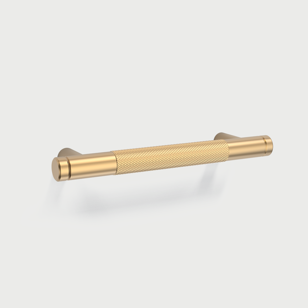 Gold Aluminium Knurled Bar Küchengriffe – Moderner Stil für Küche & Möbel