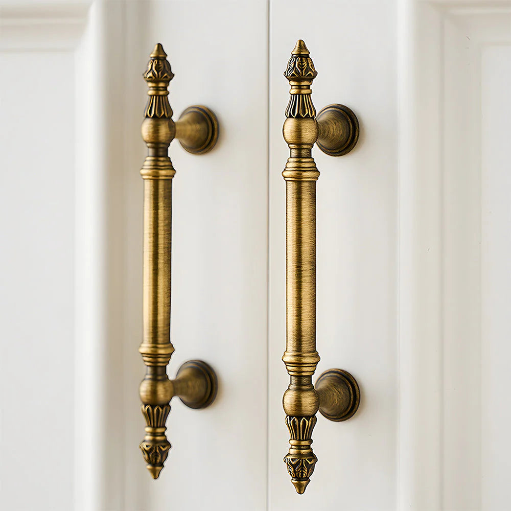 Retro Bronze T-Stangengriff für Küchenschränke und Schubladen