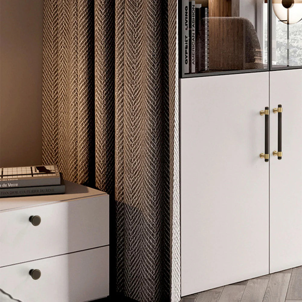 Schwarz T-Bar Schrankgriff – Modern & Elegant