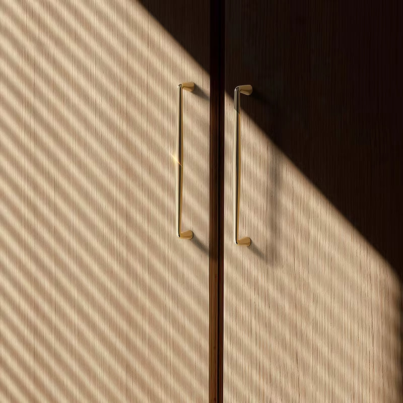 Bright Gold Küchengriffe aus Zinklegierung für Schränke, Schubladen und Küchenmöbel