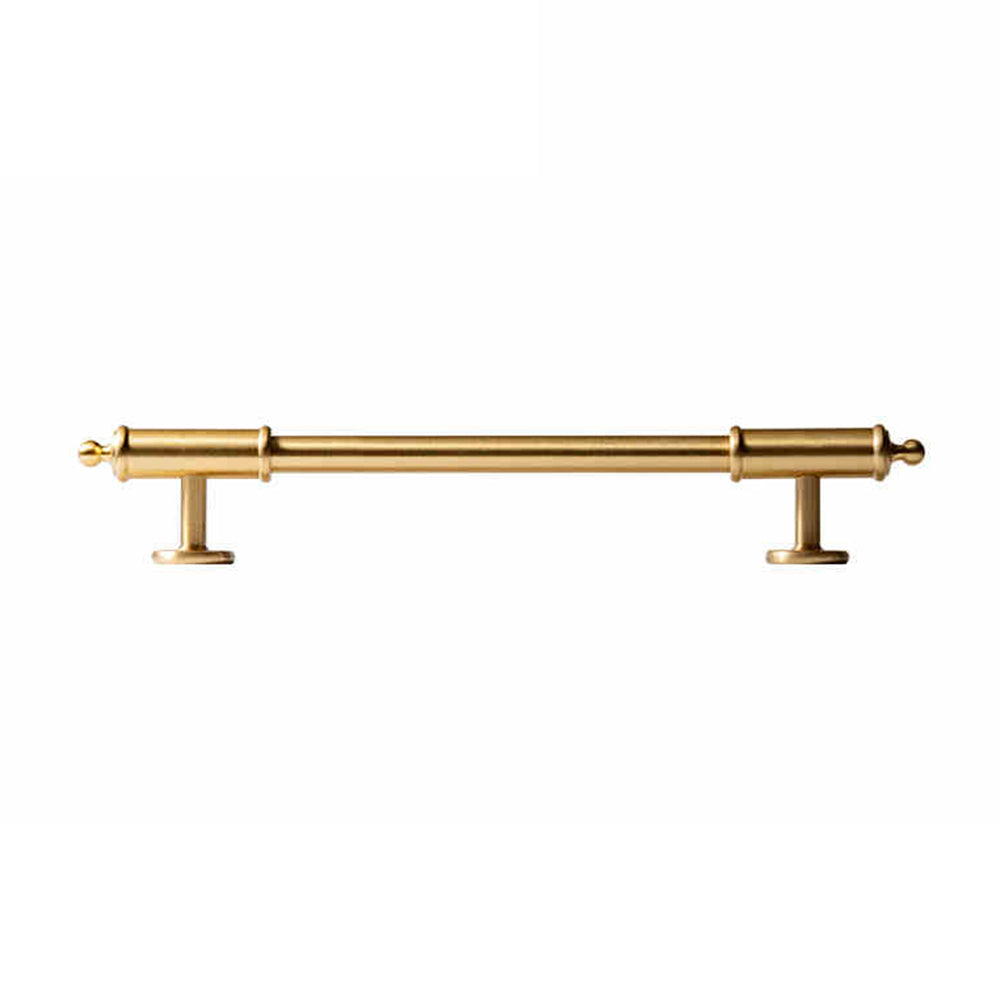 Gold Messing Satin Finish Küchen- und Schrankgriffe
