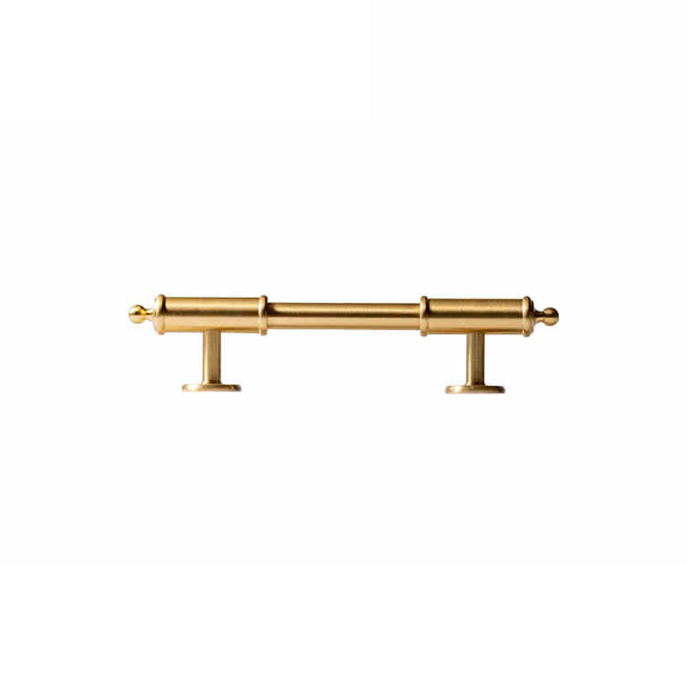 Gold Messing Satin Finish Küchen- und Schrankgriffe