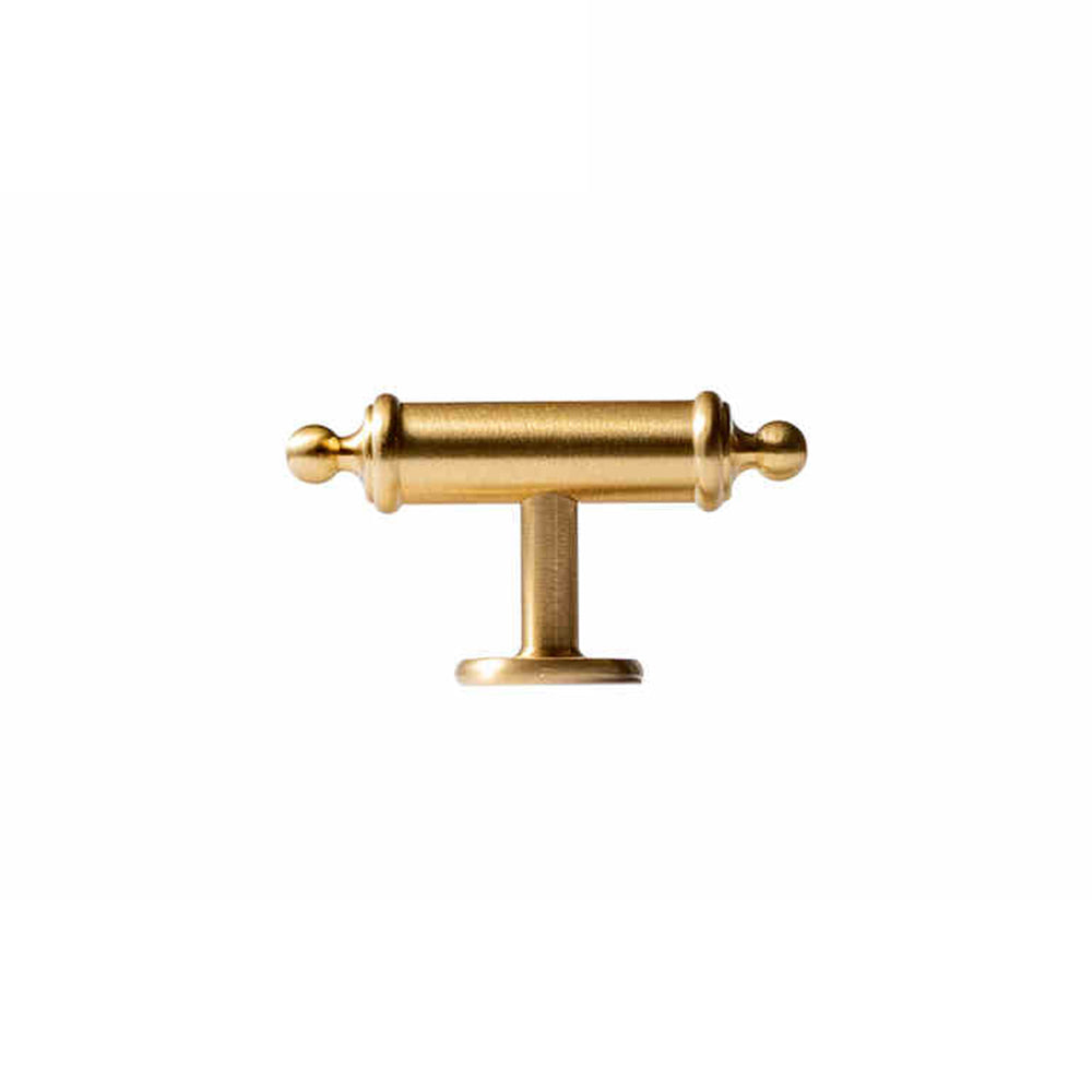 Gold Messing Satin Finish Küchen- und Schrankgriffe