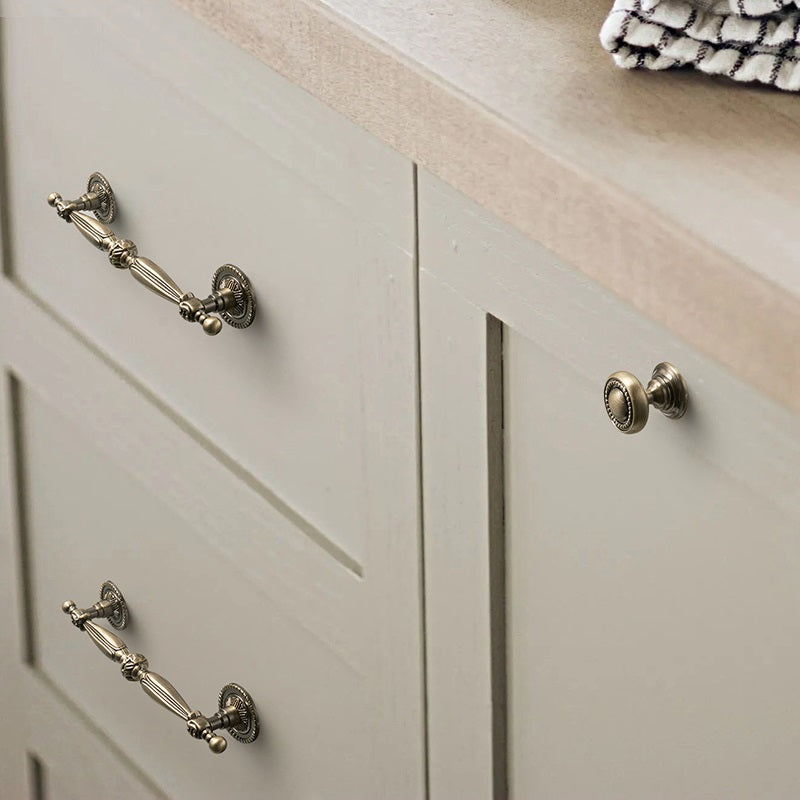 Retro Küchengriffe und Knöpfe Vintage Schubladengriffe