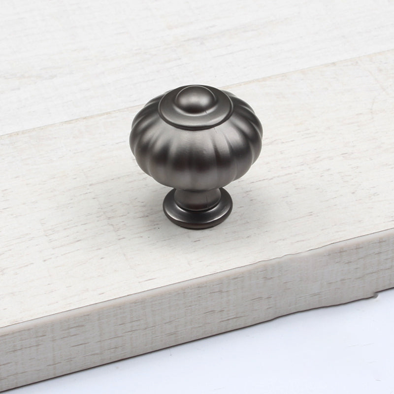 Schwarze Kürbis-Knäufe für Schranktüren & Kommoden