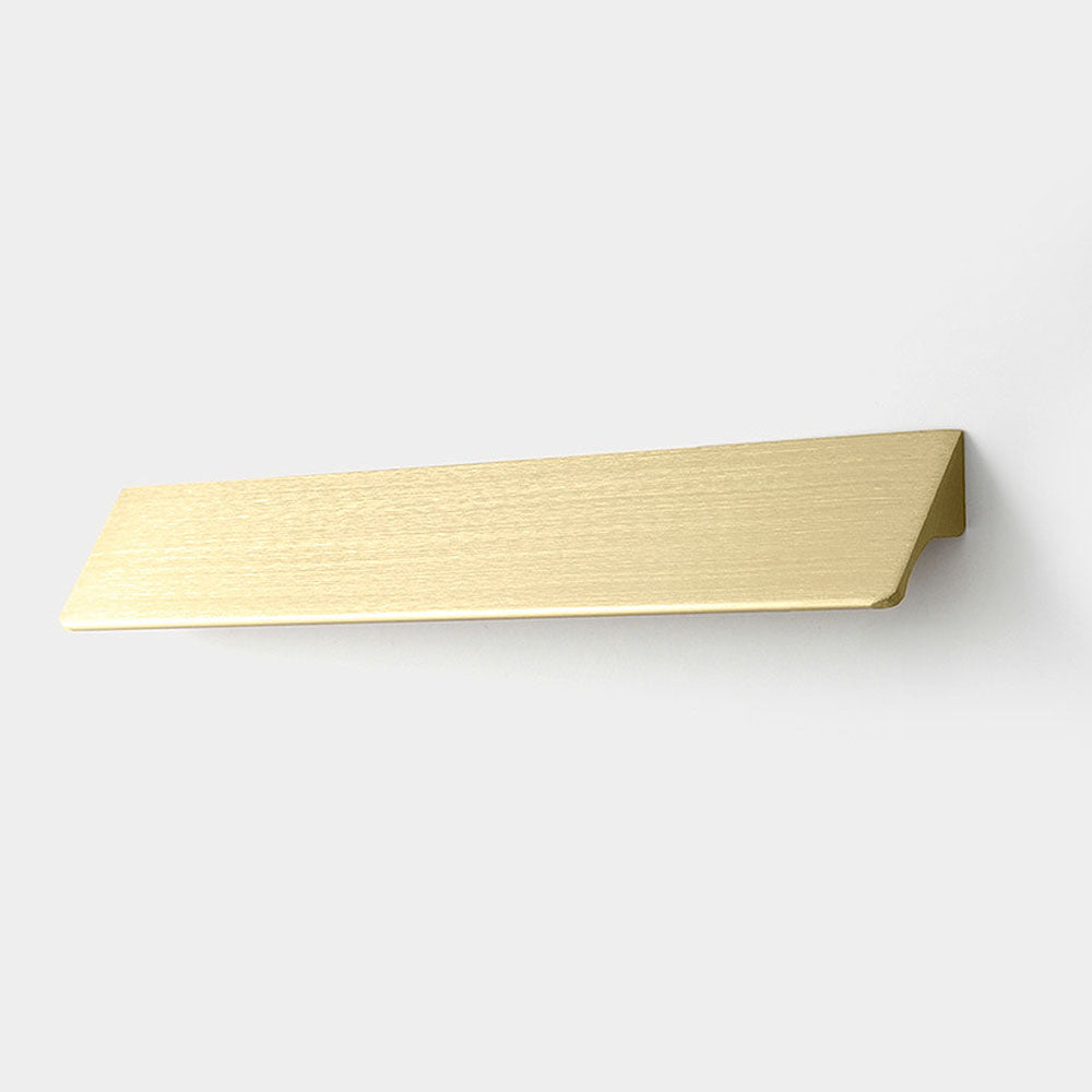 Gebürstet Gold Modern Invisible Schrank Edge Griff for Drawers