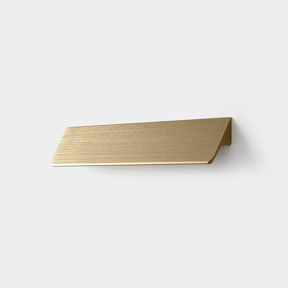 Gebürstet Gold Modern Invisible Schrank Edge Griff for Drawers