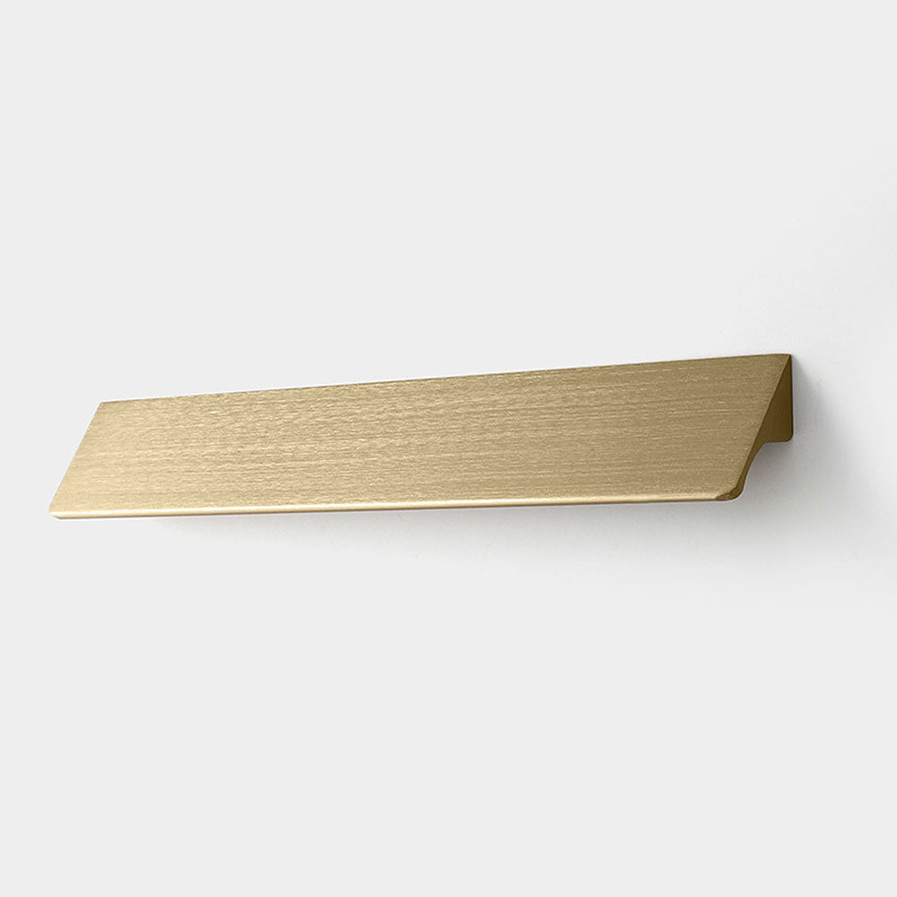 Gebürstet Gold Modern Invisible Schrank Edge Griff for Drawers