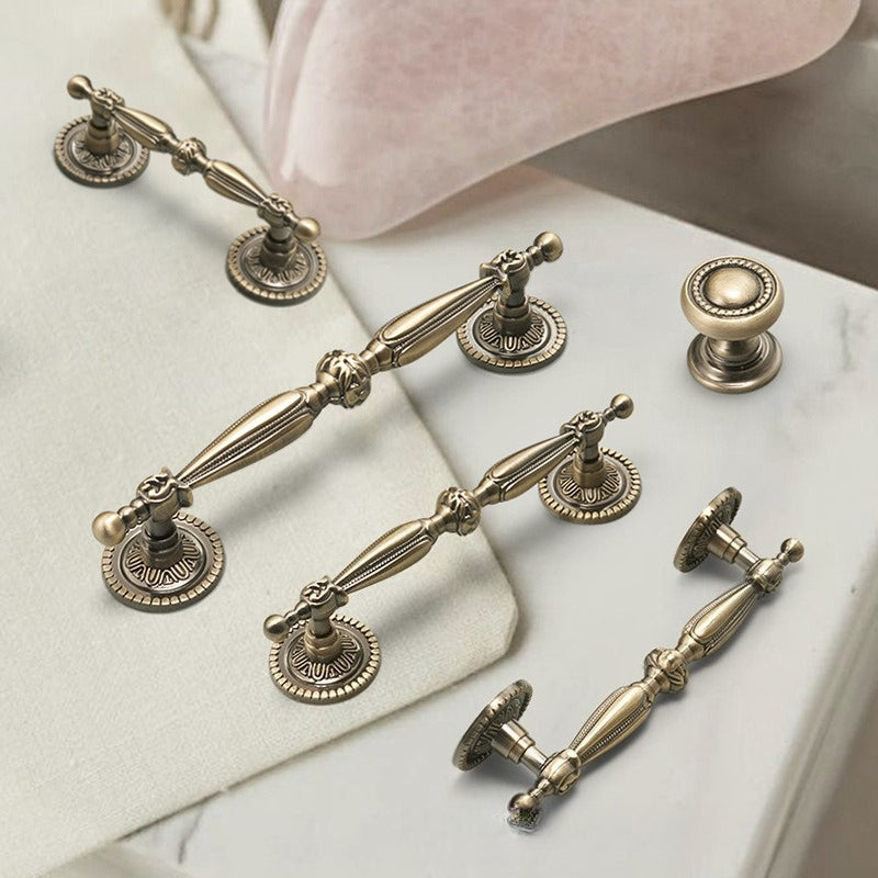 Retro Küchengriffe und Knöpfe Vintage Schubladengriffe