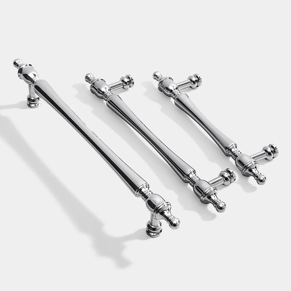 Poliert Chrome T-Stangengriff aus Messing für Schrank & Küche