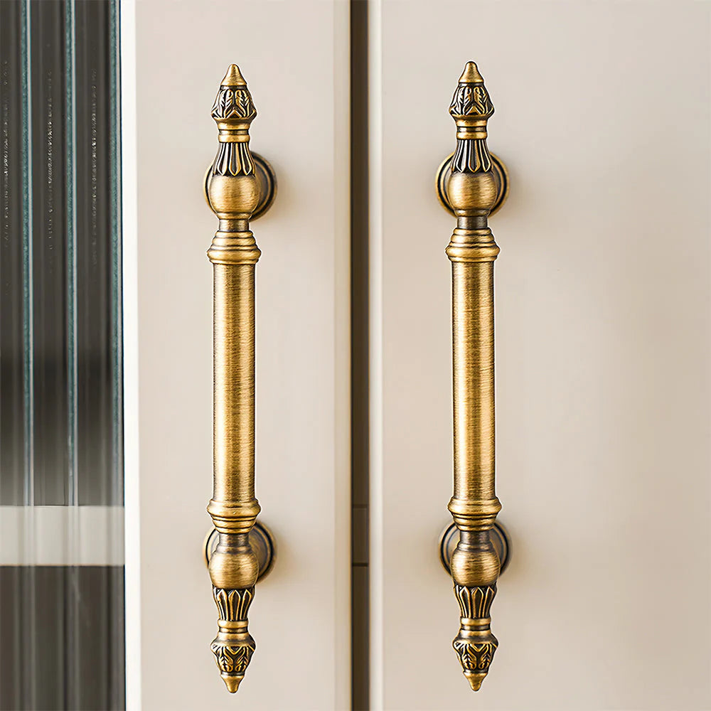 Retro Bronze T-Stangengriff für Küchenschränke und Schubladen