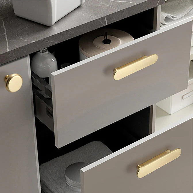 Gebürstet Gold Finish Schrank Bar Griff für Schränke & Schubladen