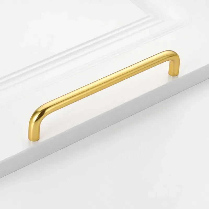 Goldene Aluminium-Küchengriffe – Modernes Design für Küche, Schränke & Kommoden