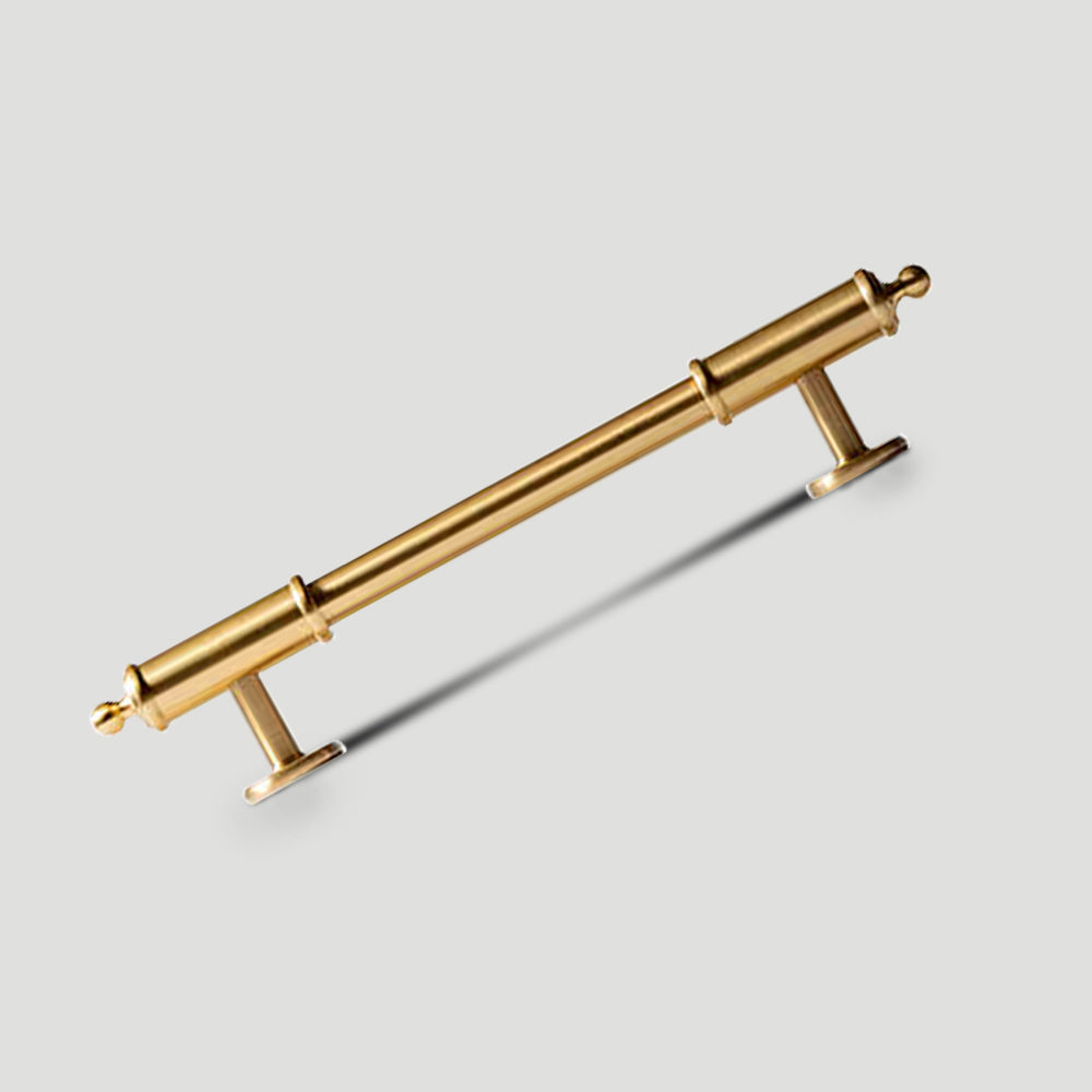 Gold Messing Satin Finish Küchen- und Schrankgriffe