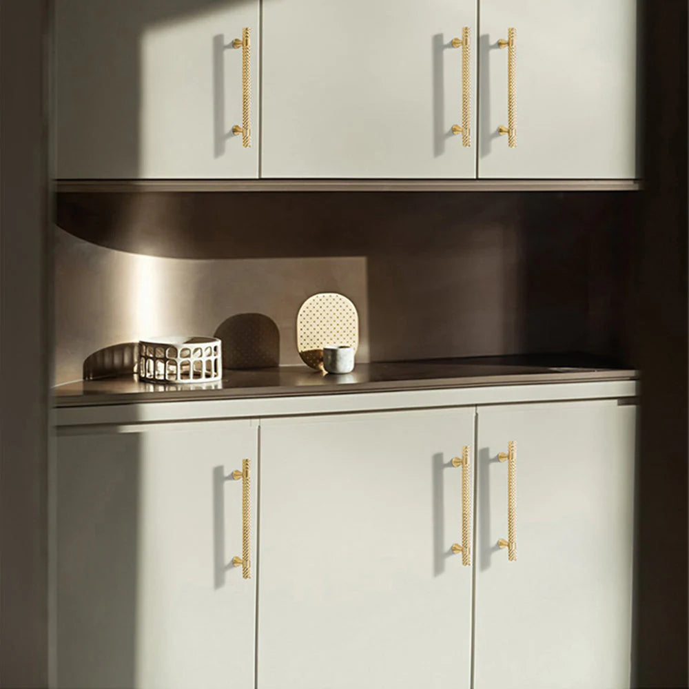 Gold Diamant-Design Schrank T-Bar Griff – Moderner Möbelgriff für Küche & Wohnraum